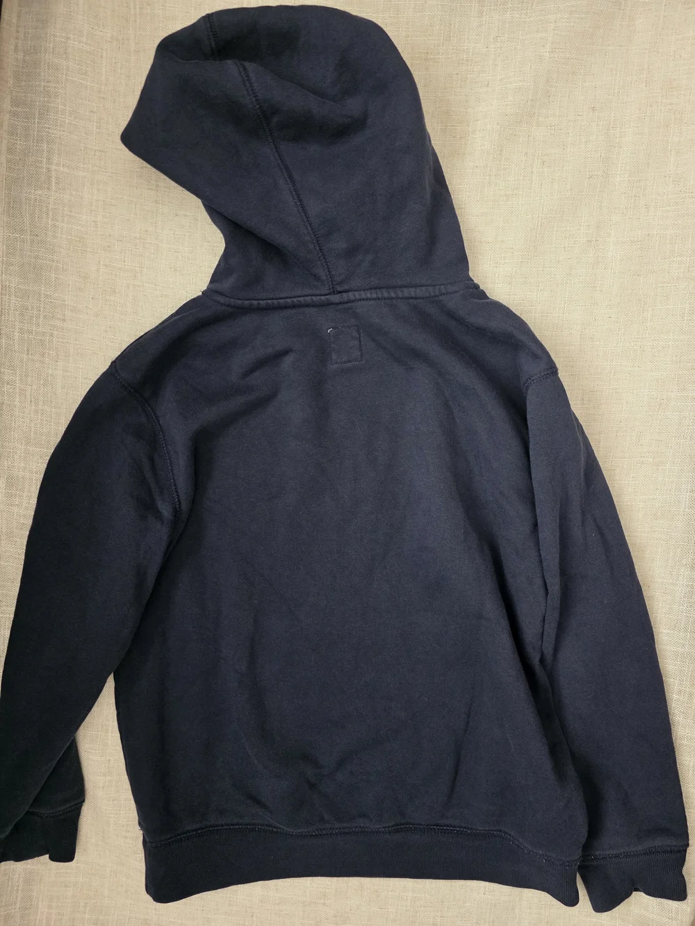GAP Navy Blue Pullover Hoodie with White‎ Logo Comfortable Warm Size Med